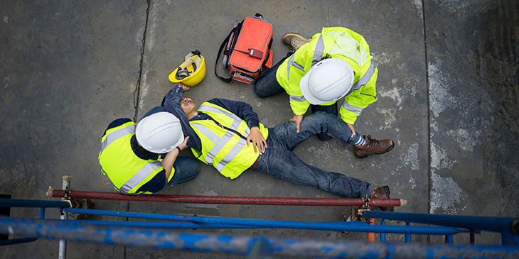 accident de chantier