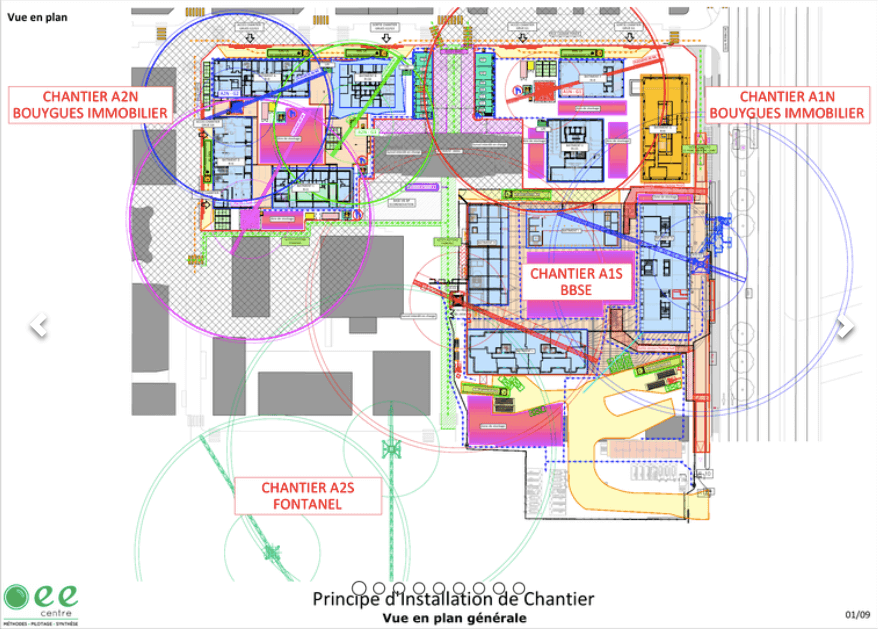 exemple de plan d'installation de chantier