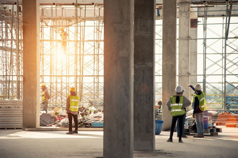 intérim dans le bâtiment