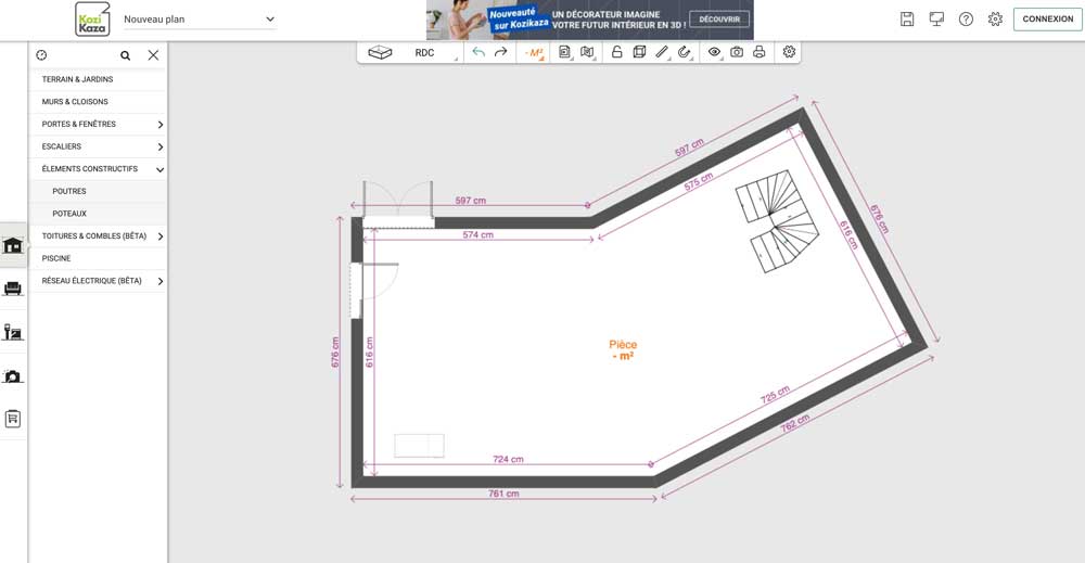 logiciel architecture gratuit KoziKaza