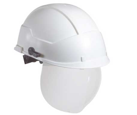 EPI : Protection de la tète, du visage (casques de chantier, casquettes)