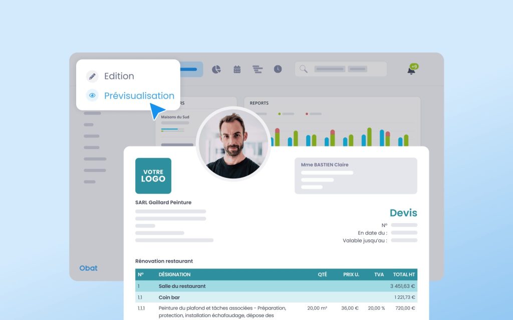 logiciel métier btp obat