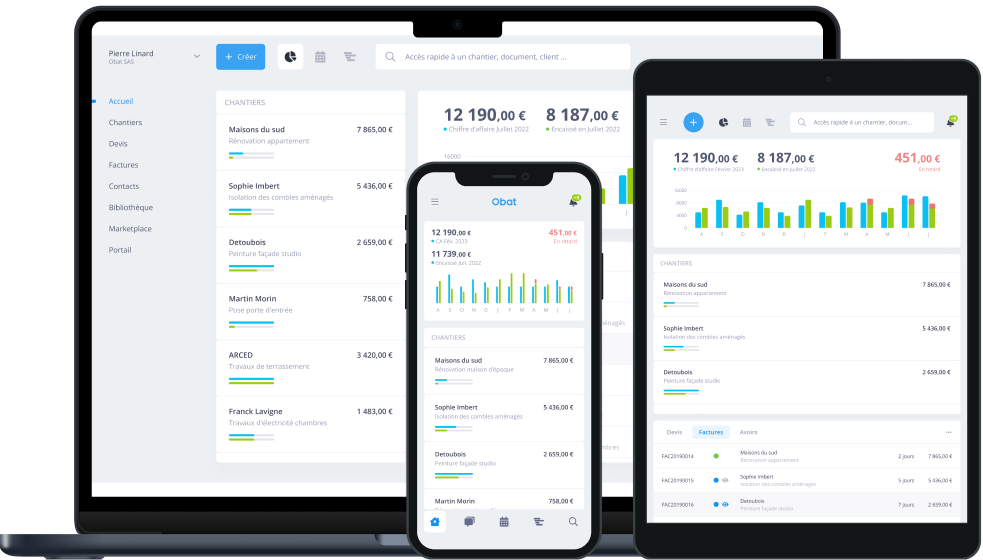 Obat sur Mac, tablette et smartphone
