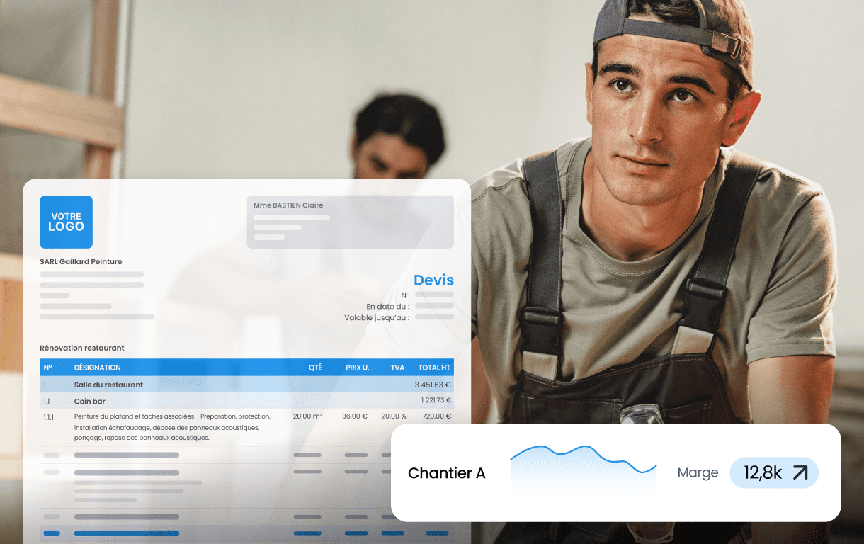 Obat est un logiciel devis facture BTP complet, conçu pour les artisans du bâtiment…