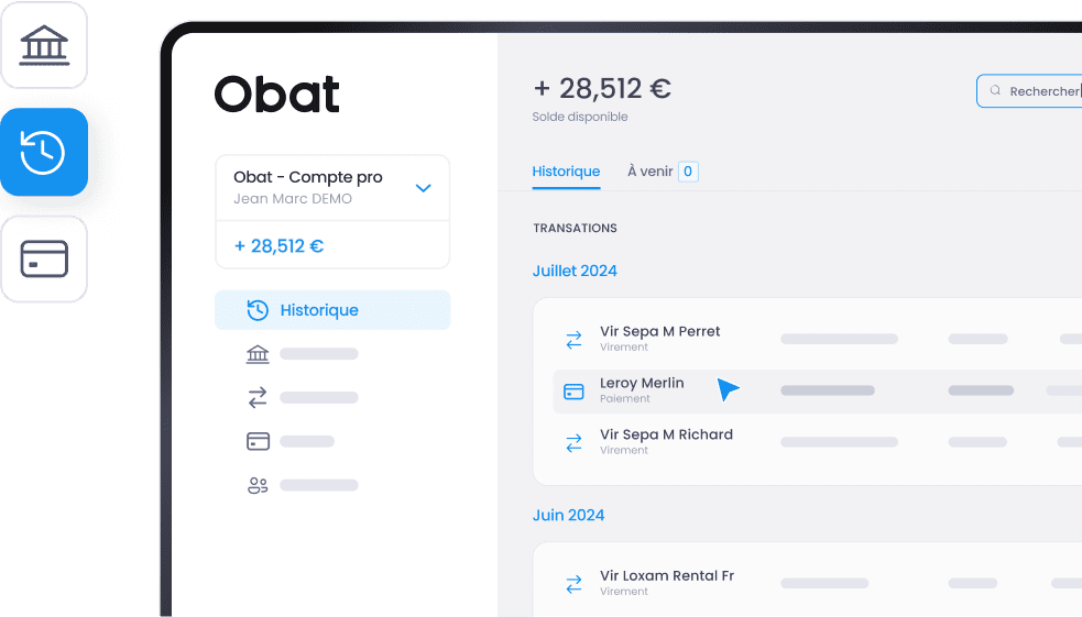 Intégration compte pro dans un logiciel devis et facture pour le batiment