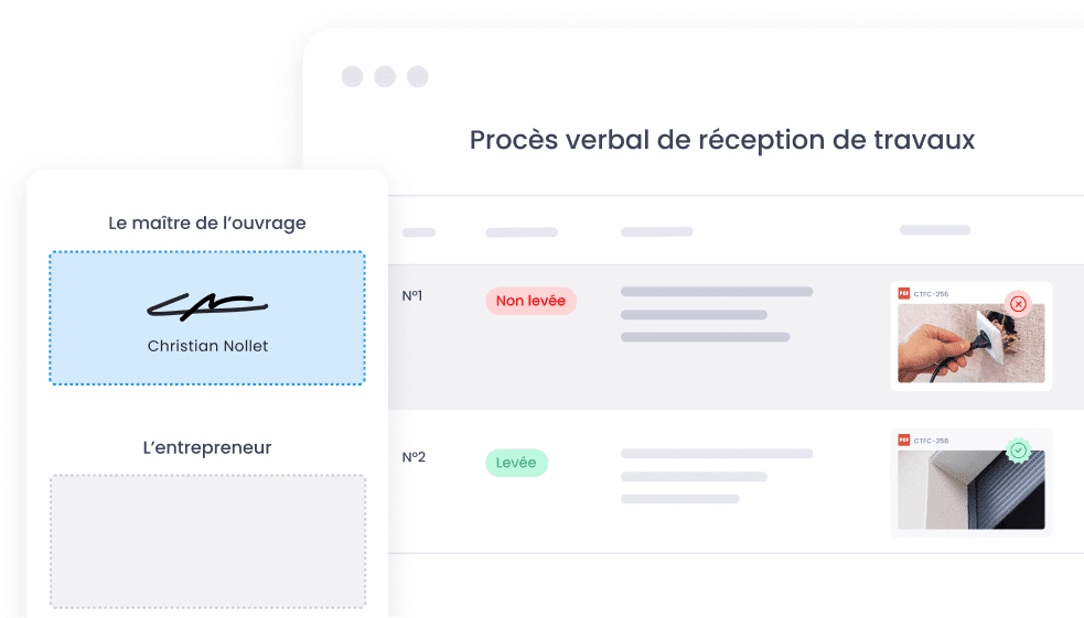 Signature- signature electronique batiment