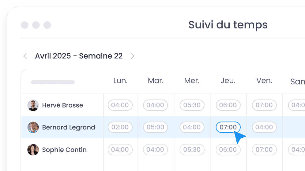 Suivi de chantier Cou╠éts humains MO