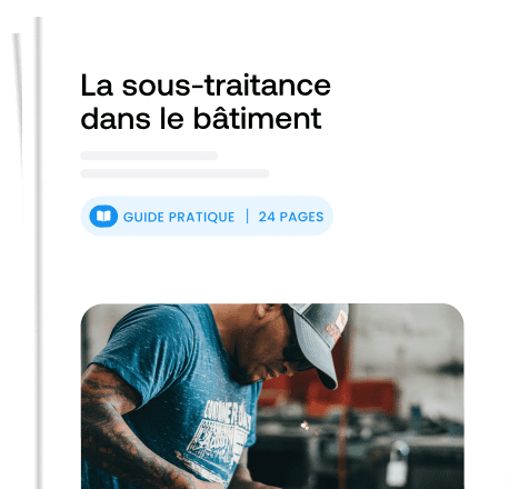La sous-traitance dans le bâtiment